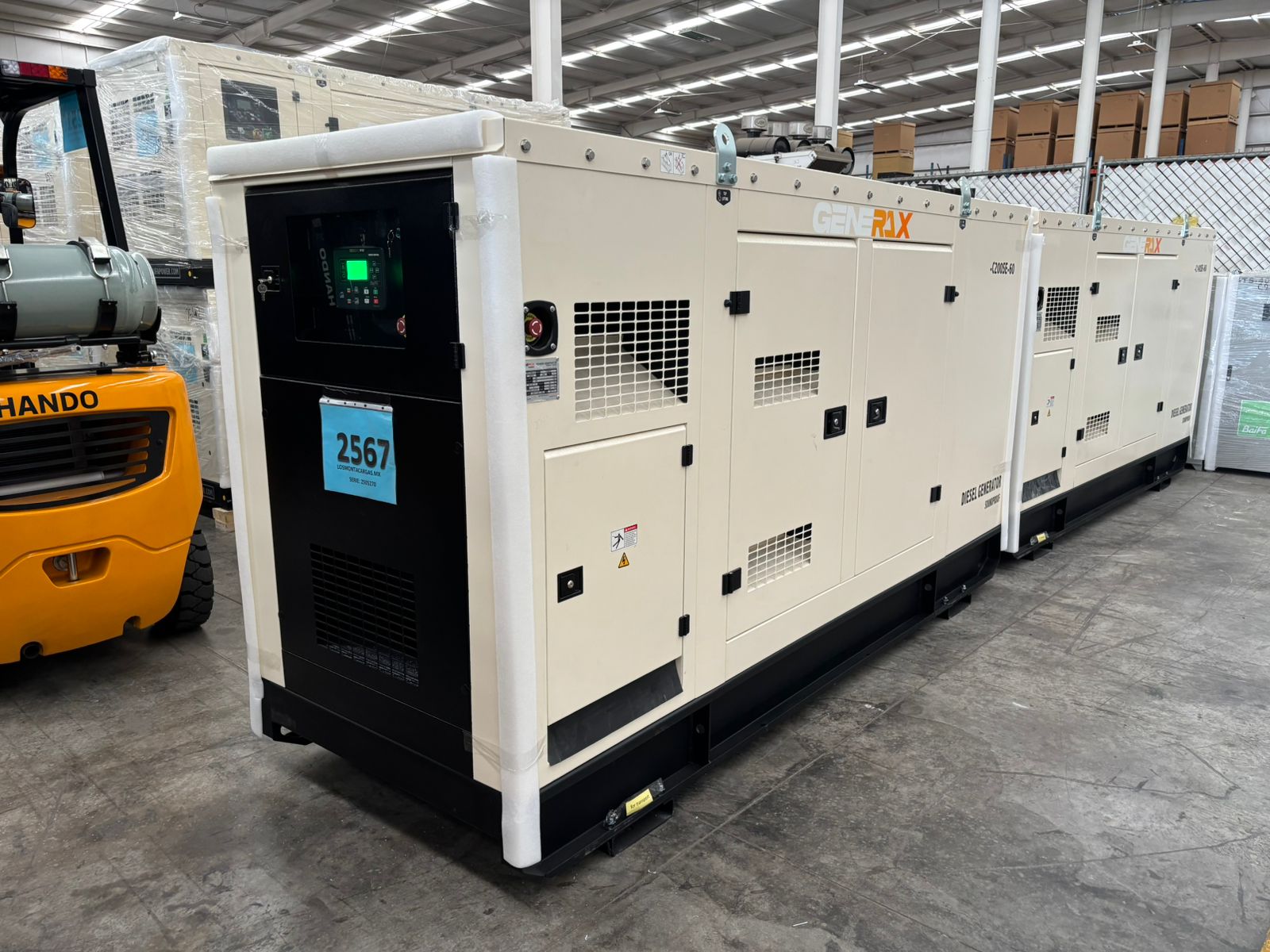 220 KW / 275 KVA Diesel 220 V